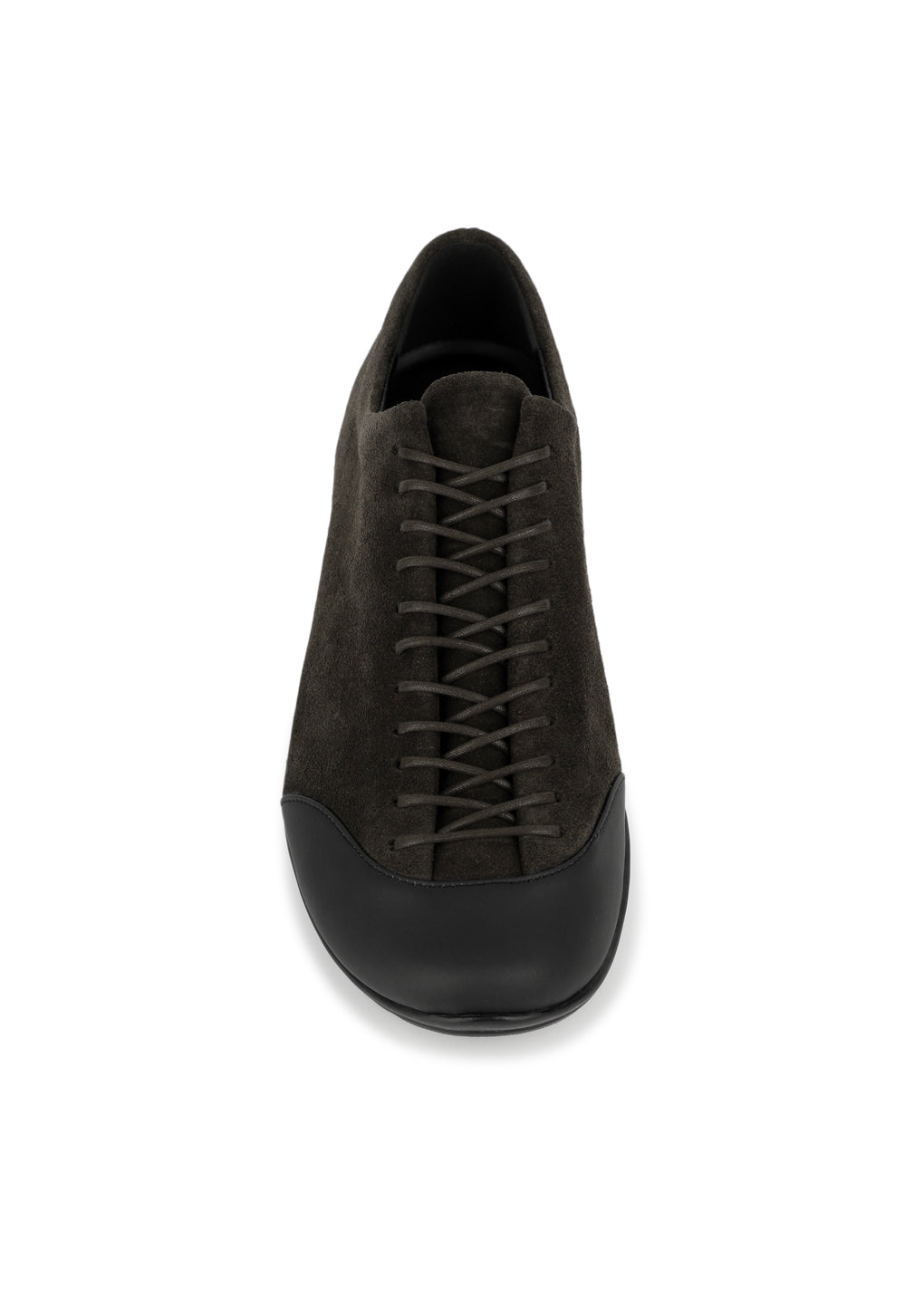 vibram lace-up sneakers, dark brown