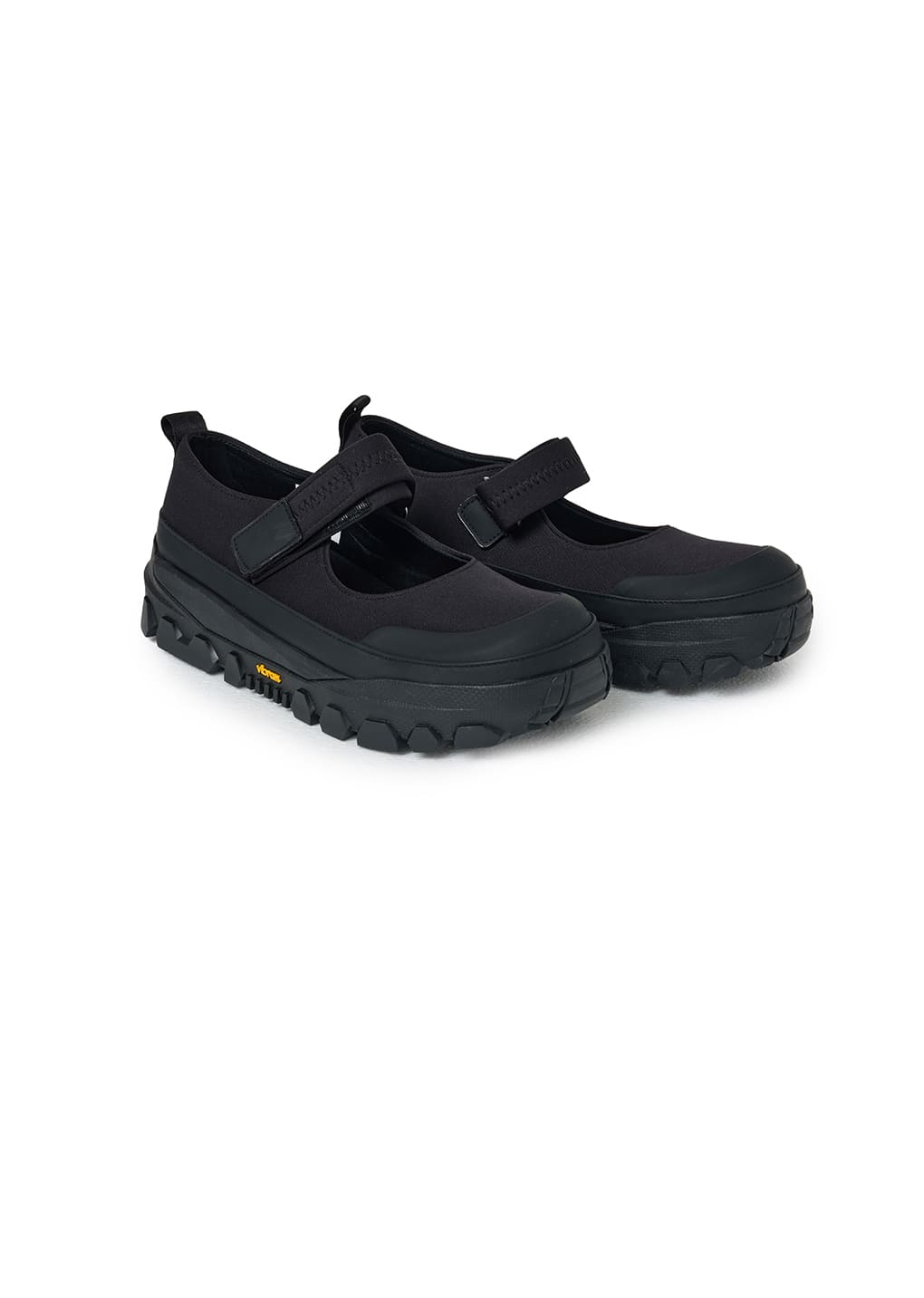 men's vibram mary jane, black