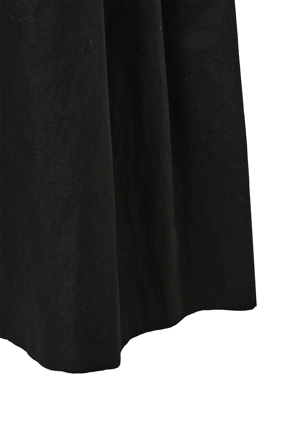 wide bermuda pants, black