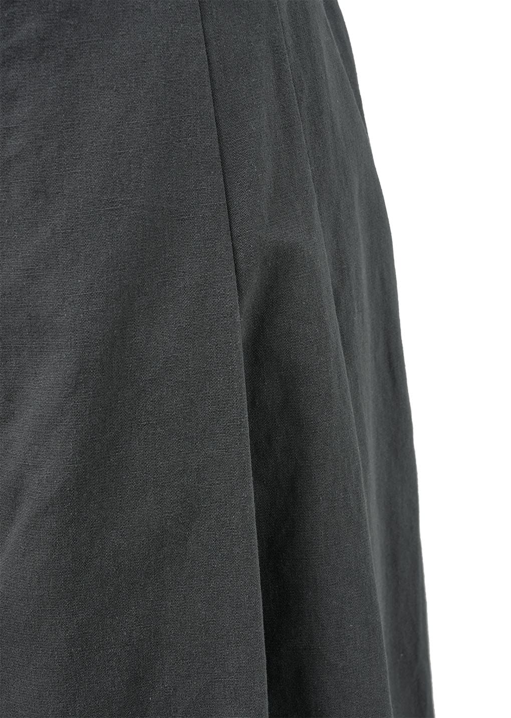 wide bermuda pants, charcoal