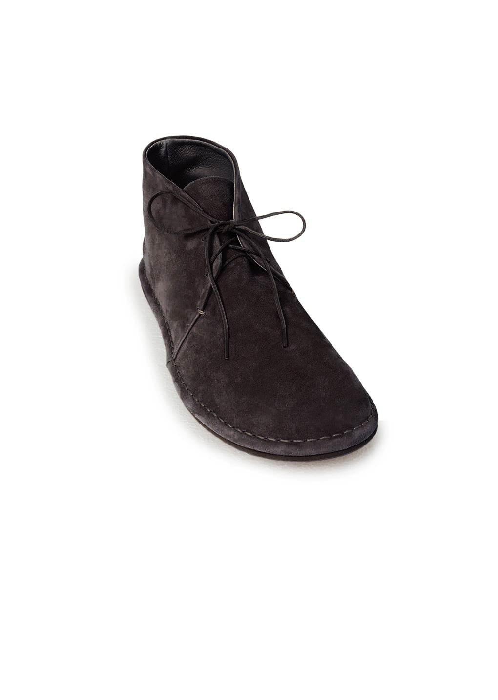 men's deserts boots, dark brown