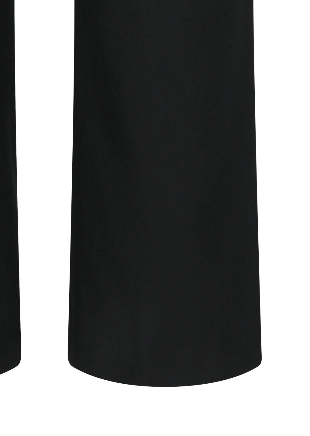wool bermuda shorts, black