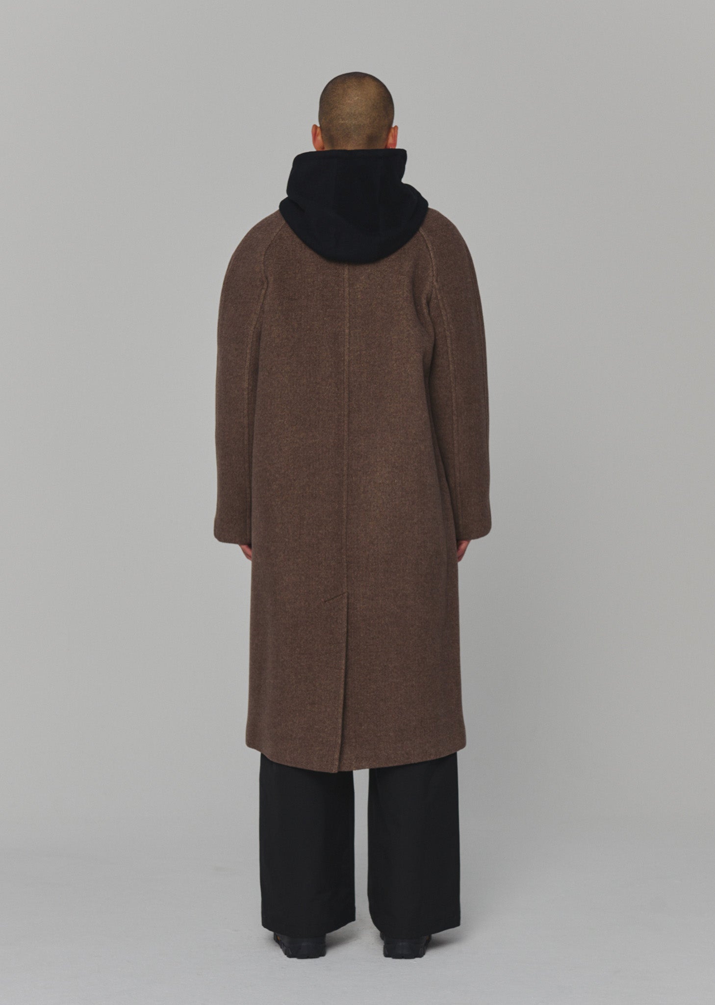 WOOL RAGLAN COAT (2 COLORS)