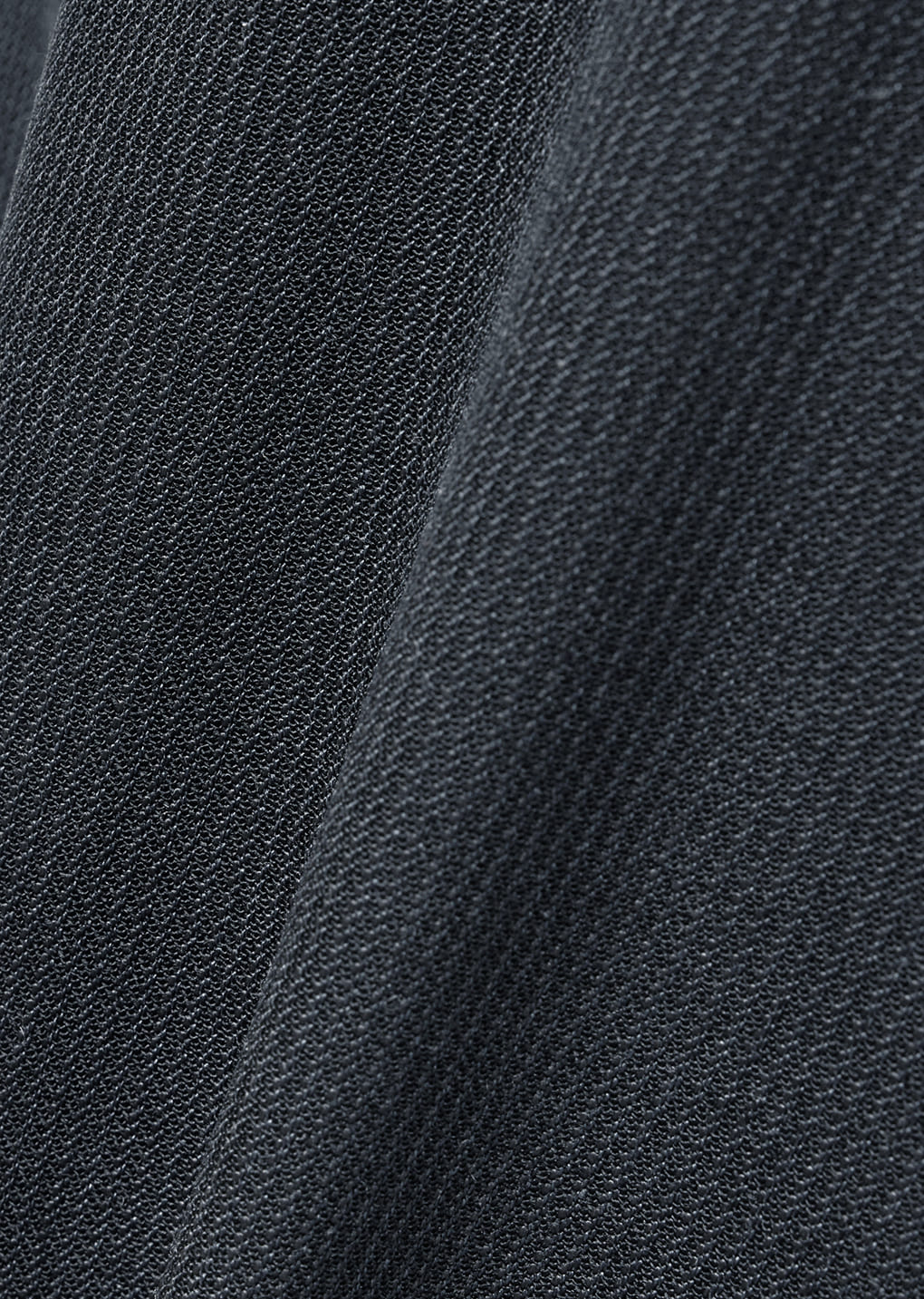 wool stripe martine pants, black