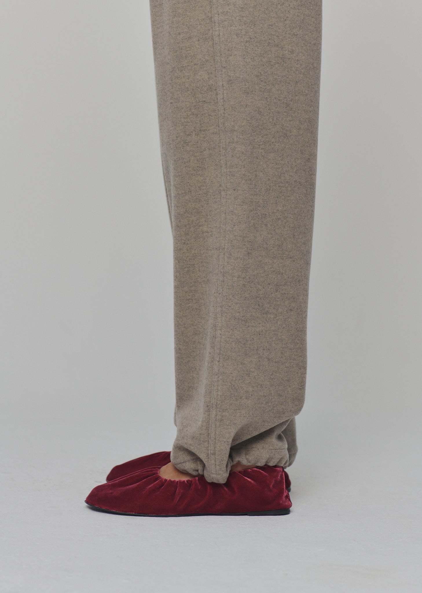 WOOL BANDING JOGGER PANTS (2 COLORS)