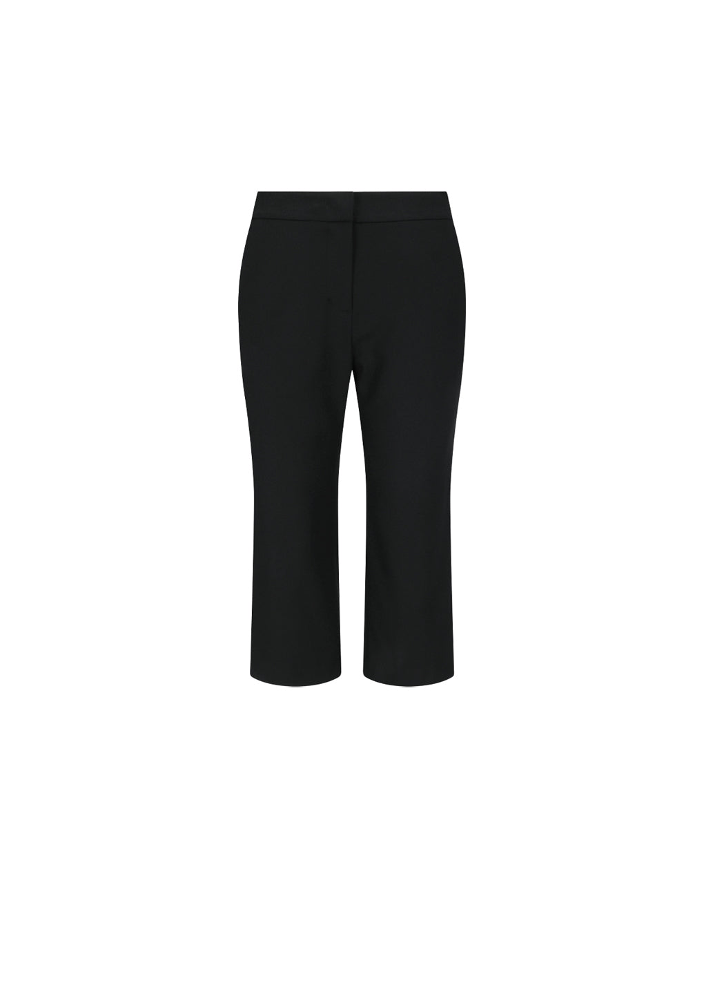wool bermuda shorts, black