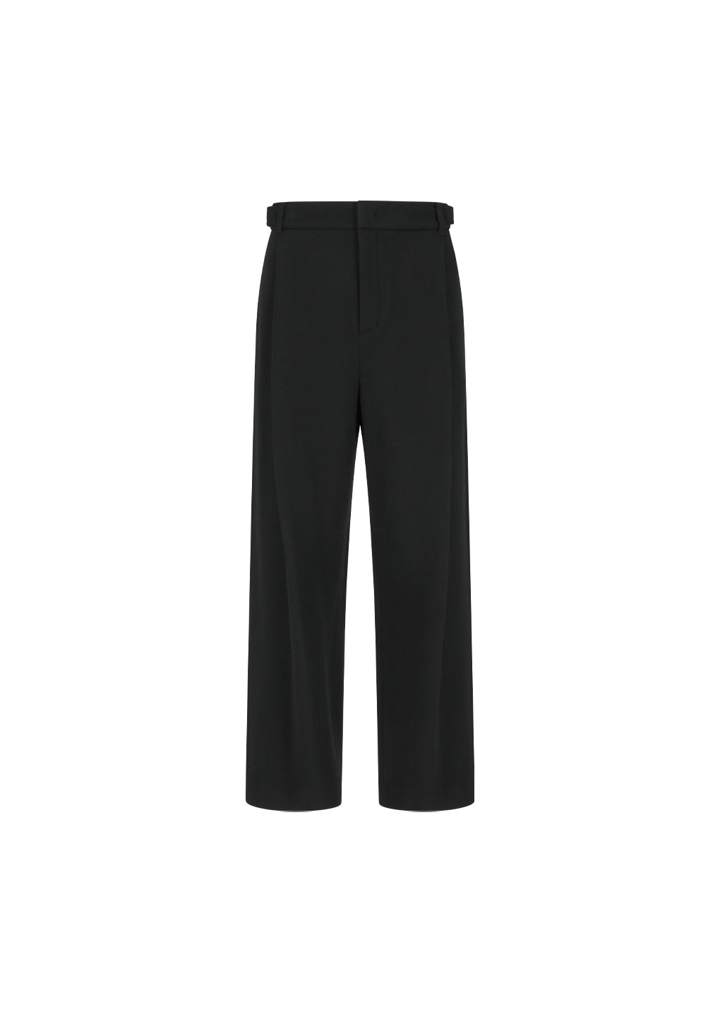 wool martin pants, black