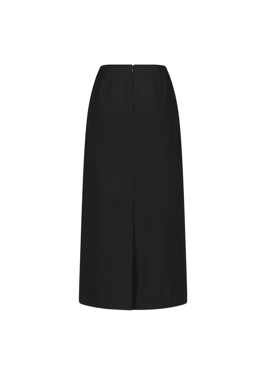 wool maxi long skirt, black hover