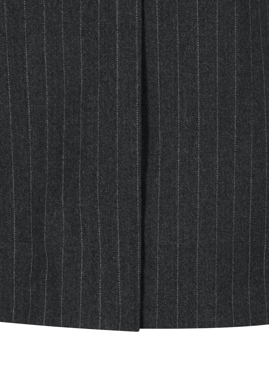 wool maxi long skirt, stripe