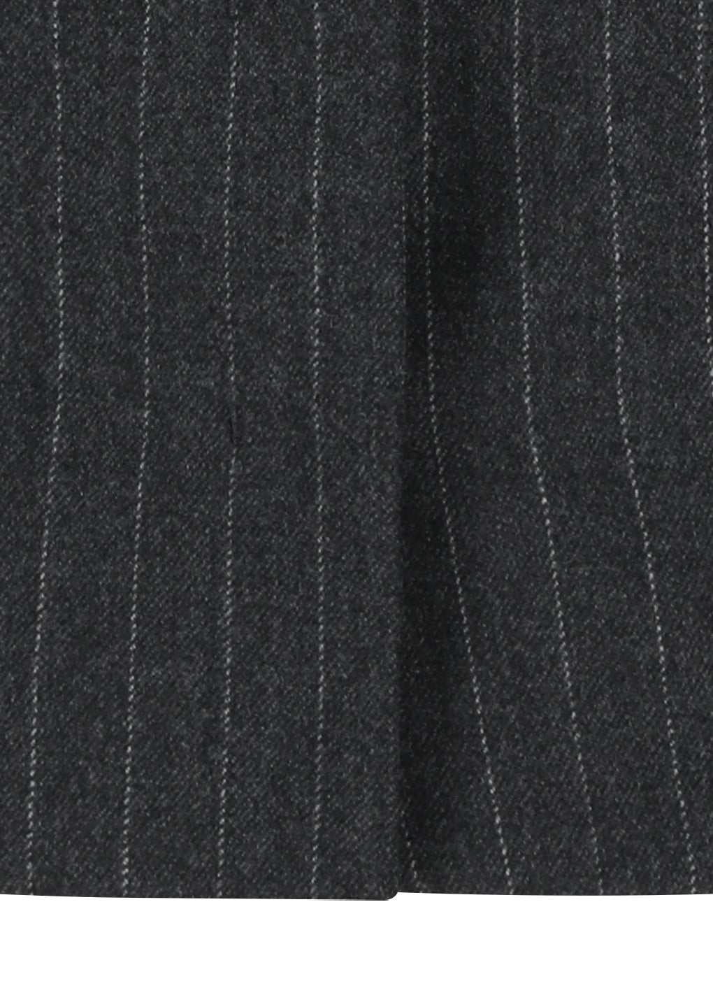 wool snap button down vest, stripe