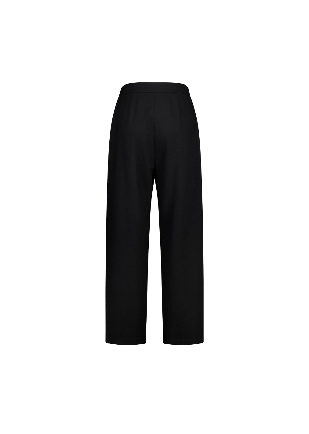 wool wrap pants, black hover