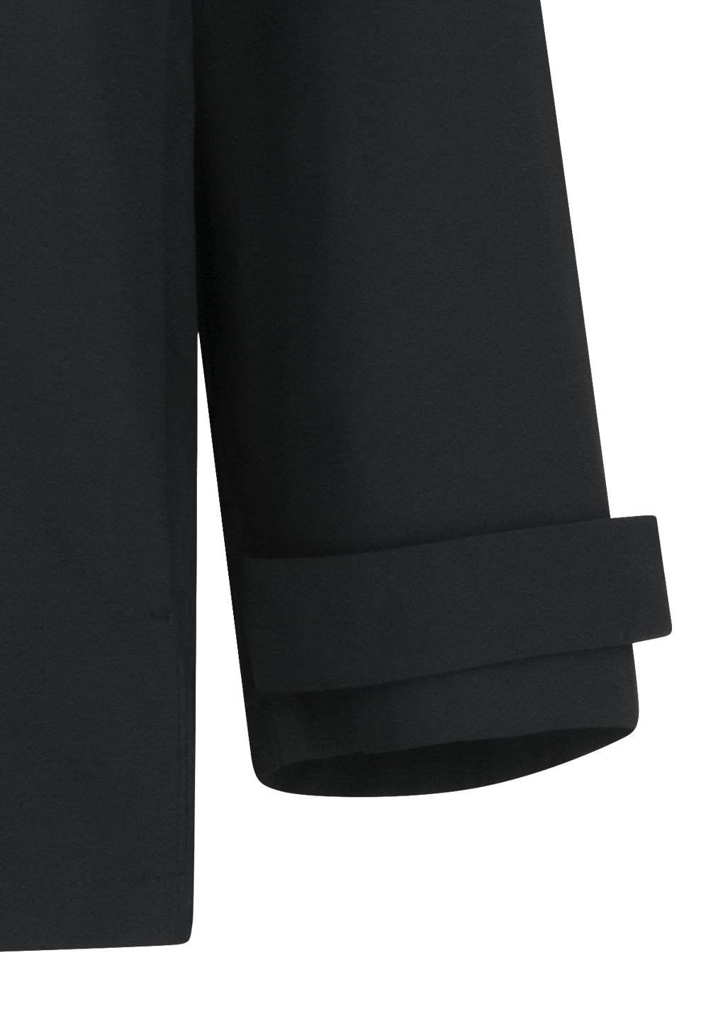 detachable hood shirts, black