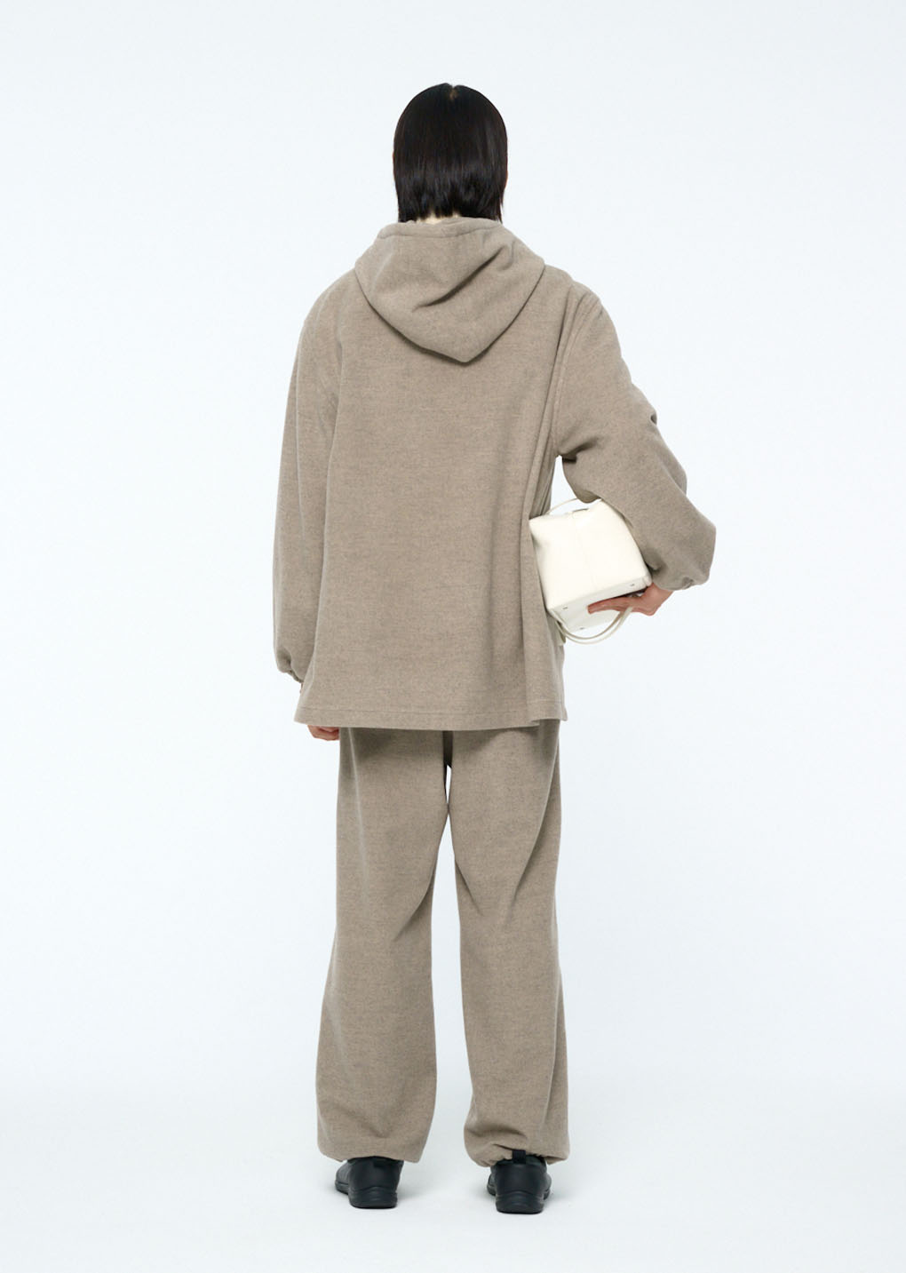 [PRE-ORDER] large cubo bag, white