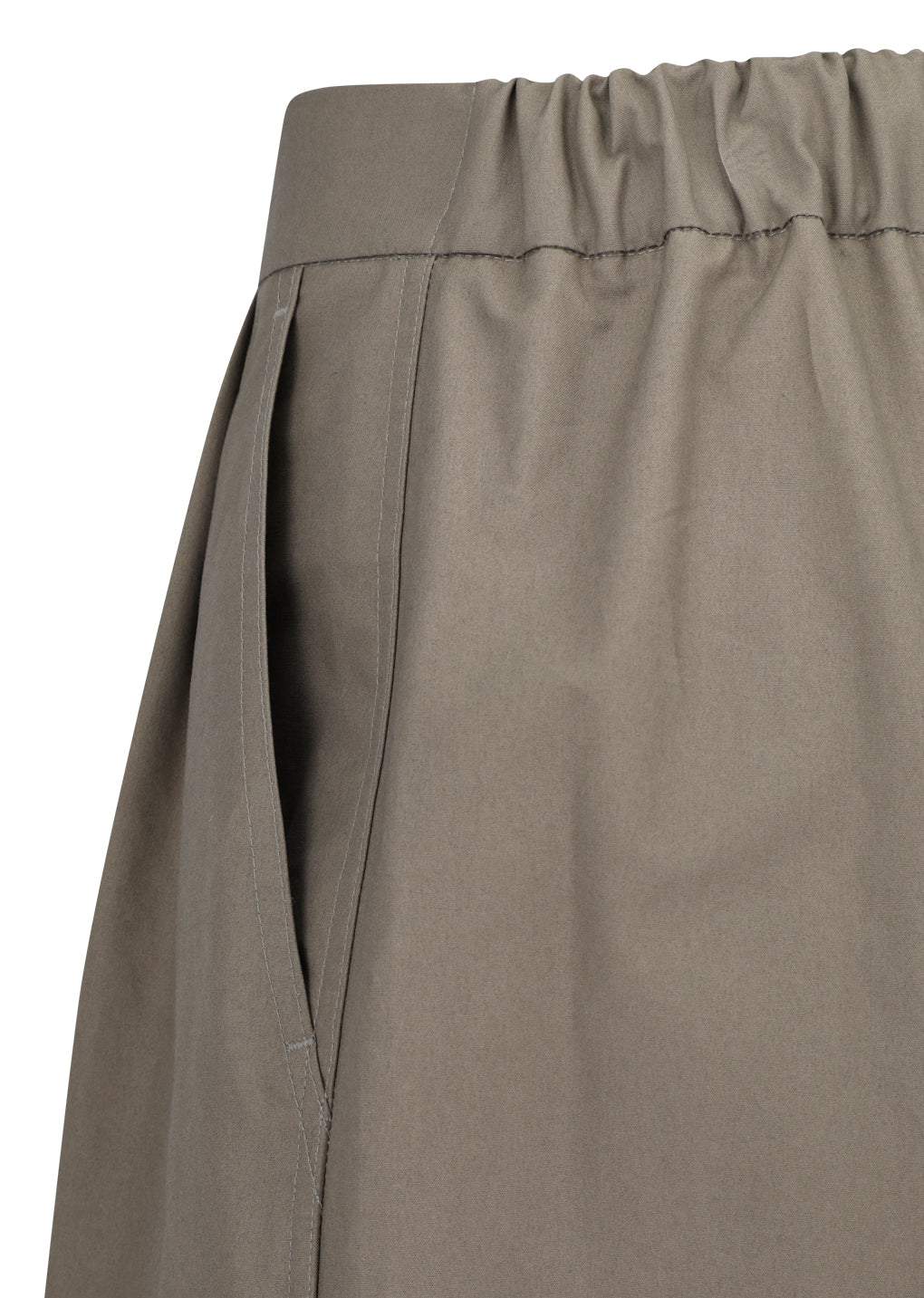 two tuck wide shorts, beige