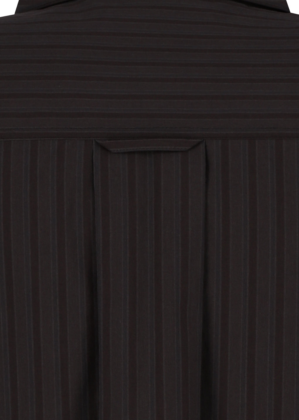 stripe shirring oversized shirts, brown