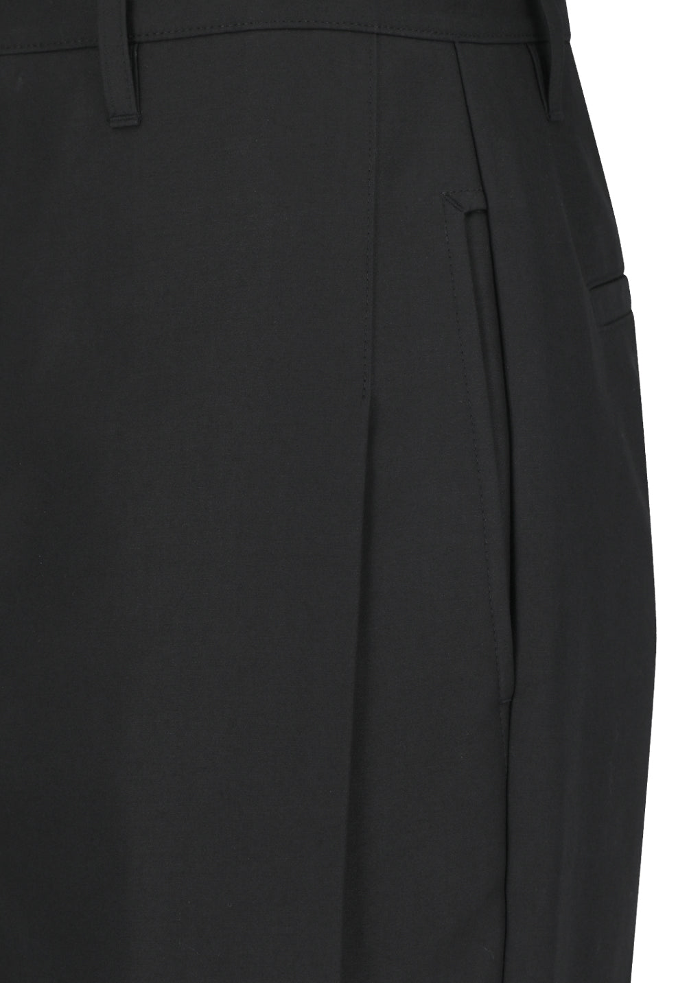 mens snap garconne pants, black