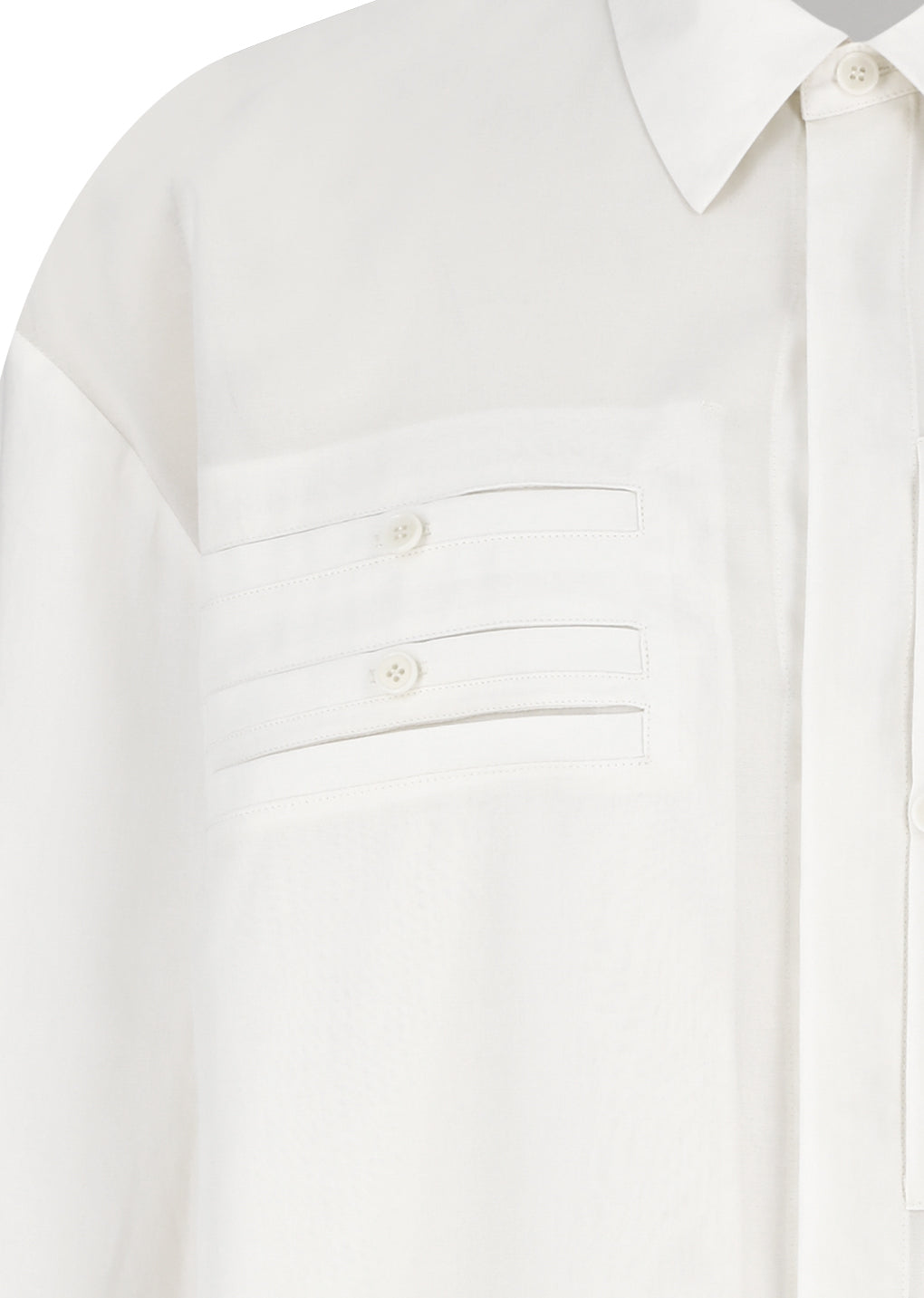 drawer pocket shirts, ivory