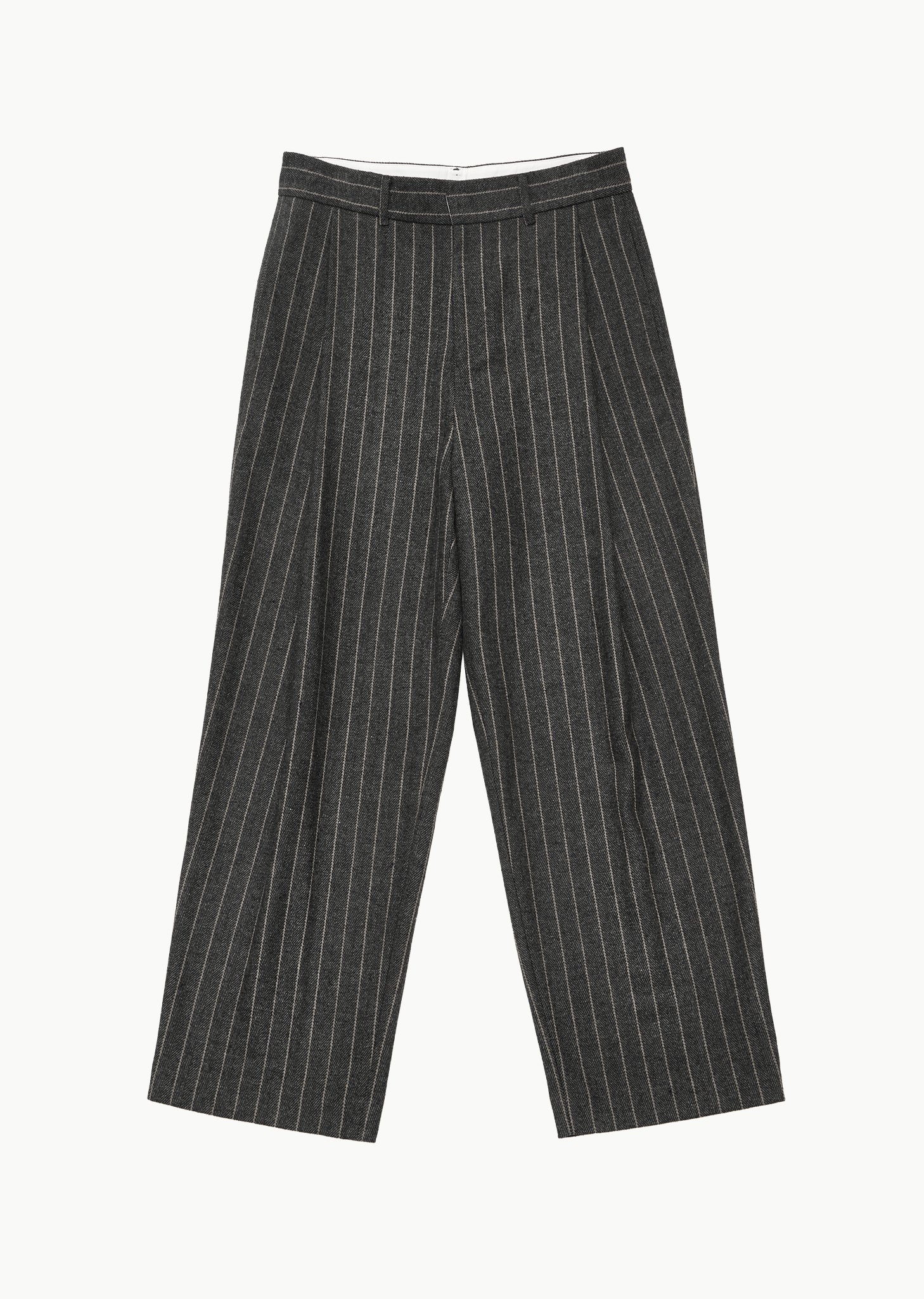 WOOL STRIPE MARTIN PANTS (2 COLORS)