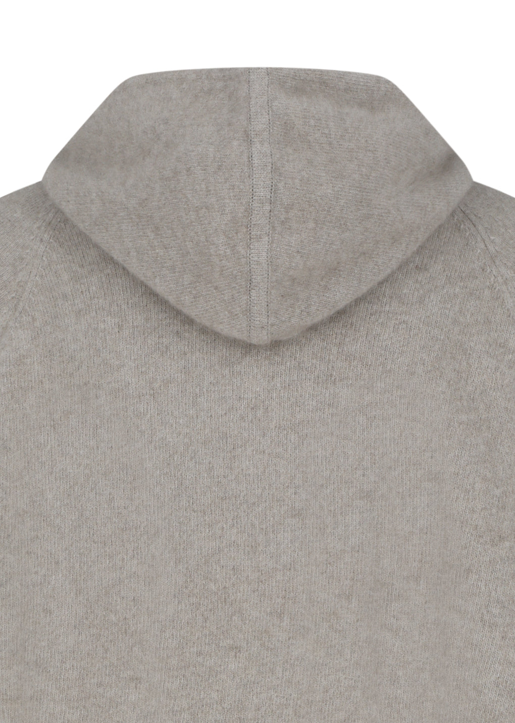 racoon hoodie knit, beige