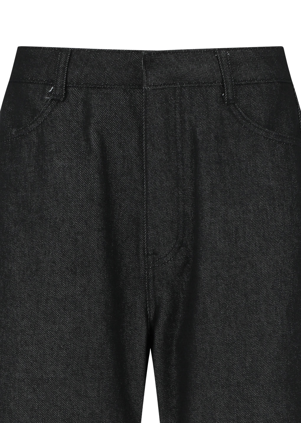 mens color indigo denim, black