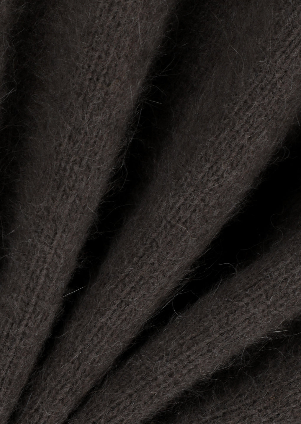racoon hoodie knit, brown