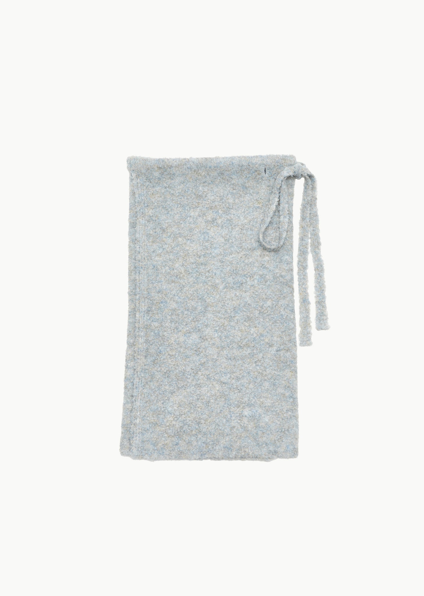 MIX BOUCLE WRAP SKIRT (3 COLORS)