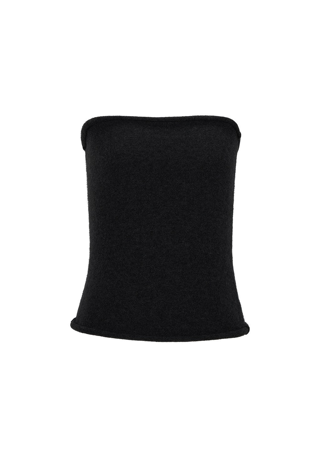 cashmere bandeau snood, charcoal