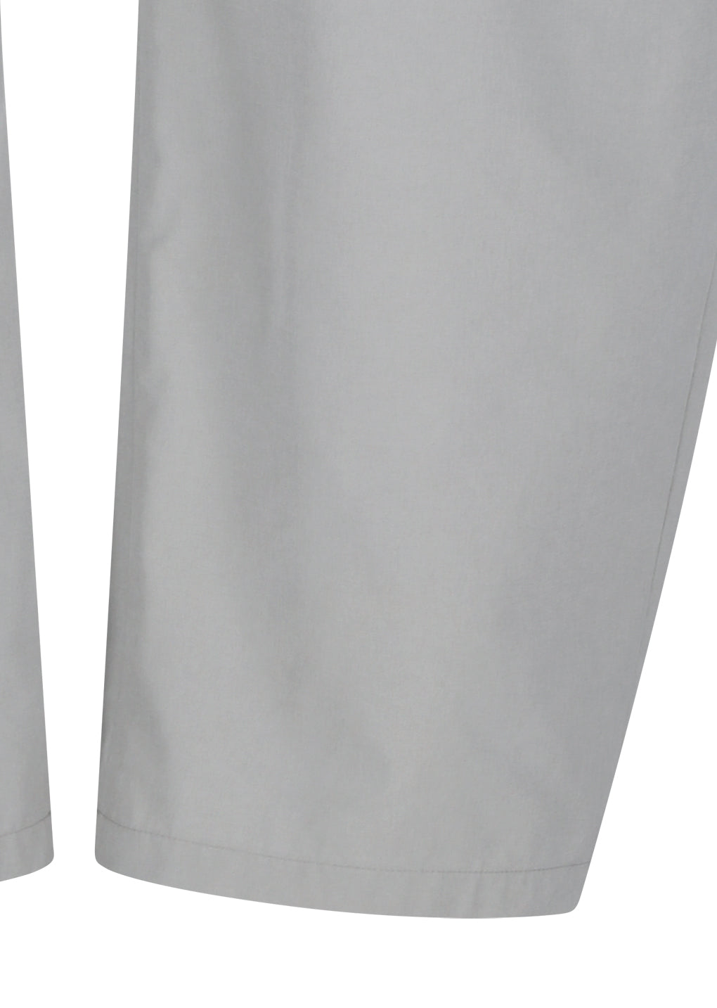 curved zip banding pants, grey