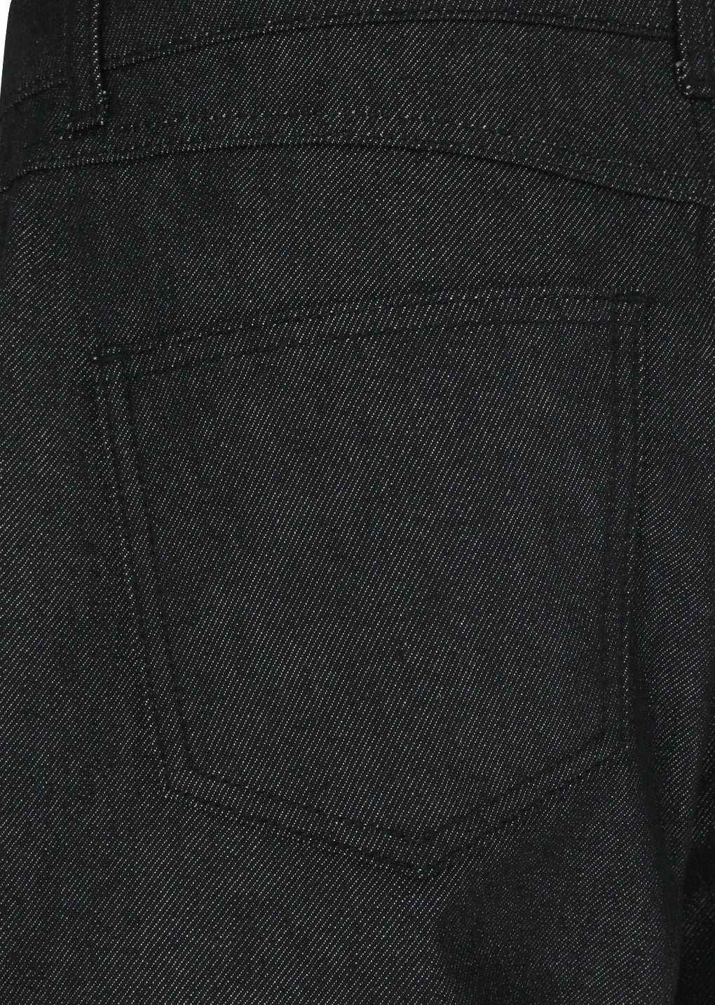 mens color indigo denim, black