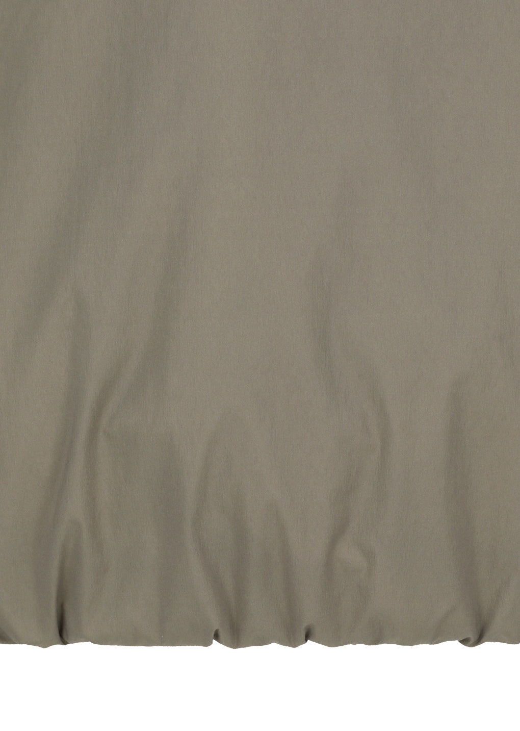 sheer nylon padded vest, grey