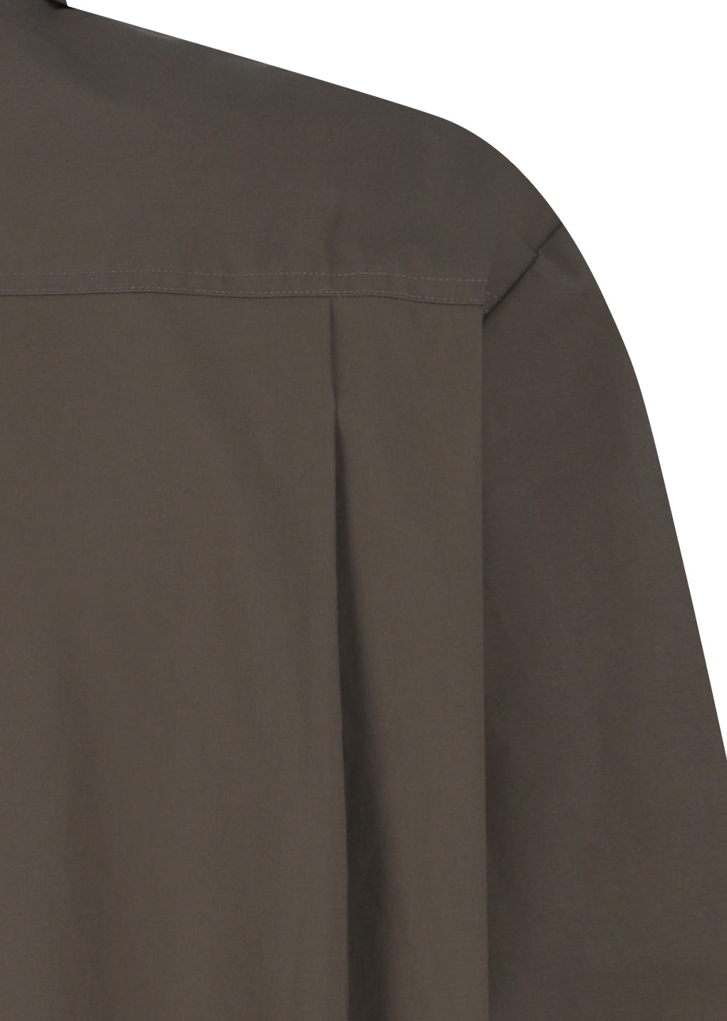 square pocket oversized shirts, brown